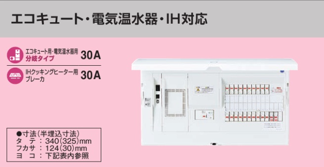 BHM34101B3 HEMS分電盤 マルチ通信型 エコキュート・電温・IH対応 LS付 主幹40A  分岐10+1