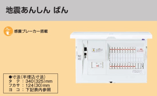 BHM810282Z HEMS分電盤 マルチ通信型 地震あんしんばん LSなし 主幹100A  分岐28+2