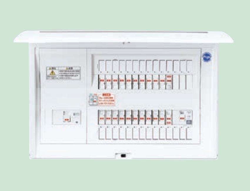 BQE85183C2 太陽光発電システム・エコキュート・IH対応分電盤 単3 リミッタースペースなし 主幹ELB50A 回路数18 + 3エコキュート容量20A