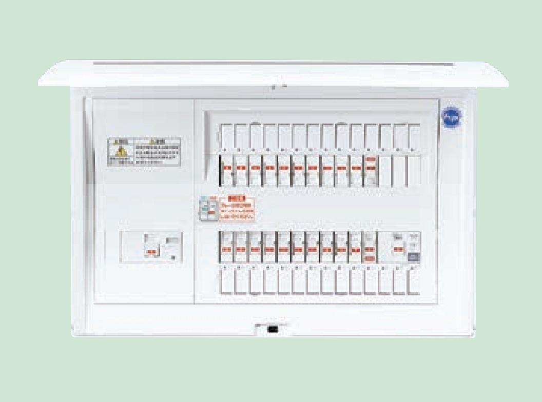 BQE85223C3 太陽光発電システム・エコキュート・IH対応分電盤 単3 リミッタースペースなし 主幹ELB50A 回路数22 + 3エコキュート容量30A