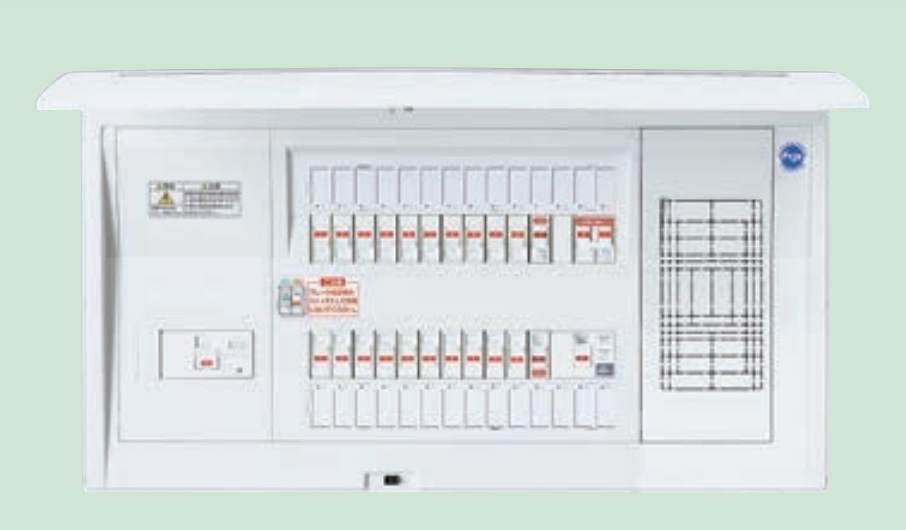 BQEF810141C3 太陽光発電システム・エコキュート・電温・IH対応(単3分岐回路1)分電盤 単3 リミッタースペースなし 主幹ELB100A 回路数14 + 1エコキュート容量30A フリースペース付