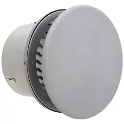 BSG175AB3MDSP SUS製 外風対策グリル 175φ 丸型フラット板付横ガラリFD付 72℃型式 3メッシュ