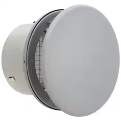 BSW175AB5MDSQ SUS製 外風対策グリル 175φ 丸型フラット板付FD付 120℃型式 5メッシュ