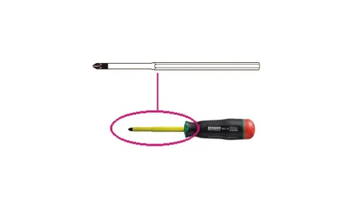 軸カバー付トルクドライバー 交換ビット DCT-A