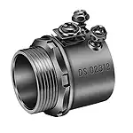 DS02312 ねじなしコネクタ「アースコネ」(全品種アース端子付)(電気亜鉛めっき)(E31)