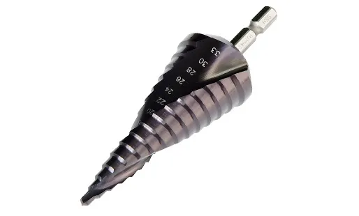 ブラックチタンステップドリル DSB-433RH