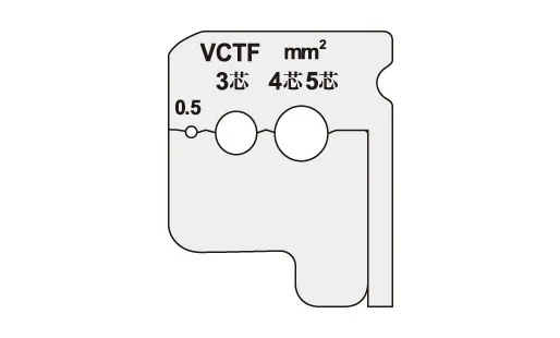 ワイヤーストリッパー 替刃 DVC-050KP