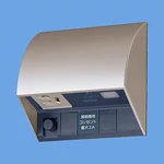 EE4553Q スマート[電子]EEスイッチ付フル接地防水コンセント(タイマ連動コンセント3A)(抜け止め式・アースターミナル付)(露出・埋込両用)(シャンパンブロンズ)