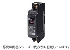 GX52A 2P 20A F30 スリム漏電ブレーカ2P2E 定格電流20A