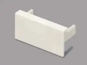 HKE23 ケーサー付属品-エンド(2・3号・ミルキーホワイト)