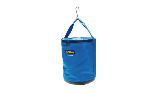 電工カルバケツ(プラスチック底・フタ付) IZ-DB-300BF-BL