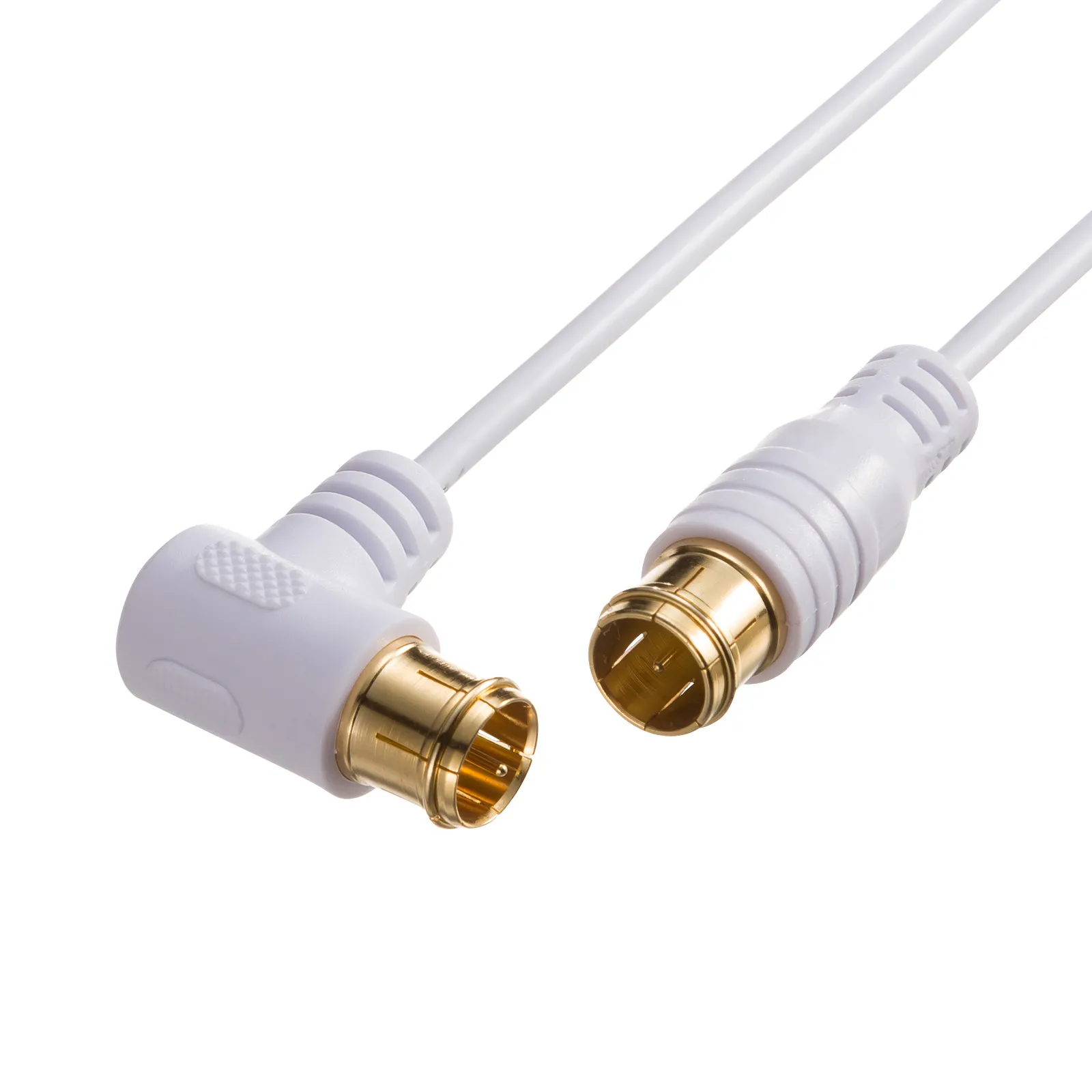 アンテナケーブル　ごく細 S2.5C-FB 片側L字　3m KM-AT26-30W