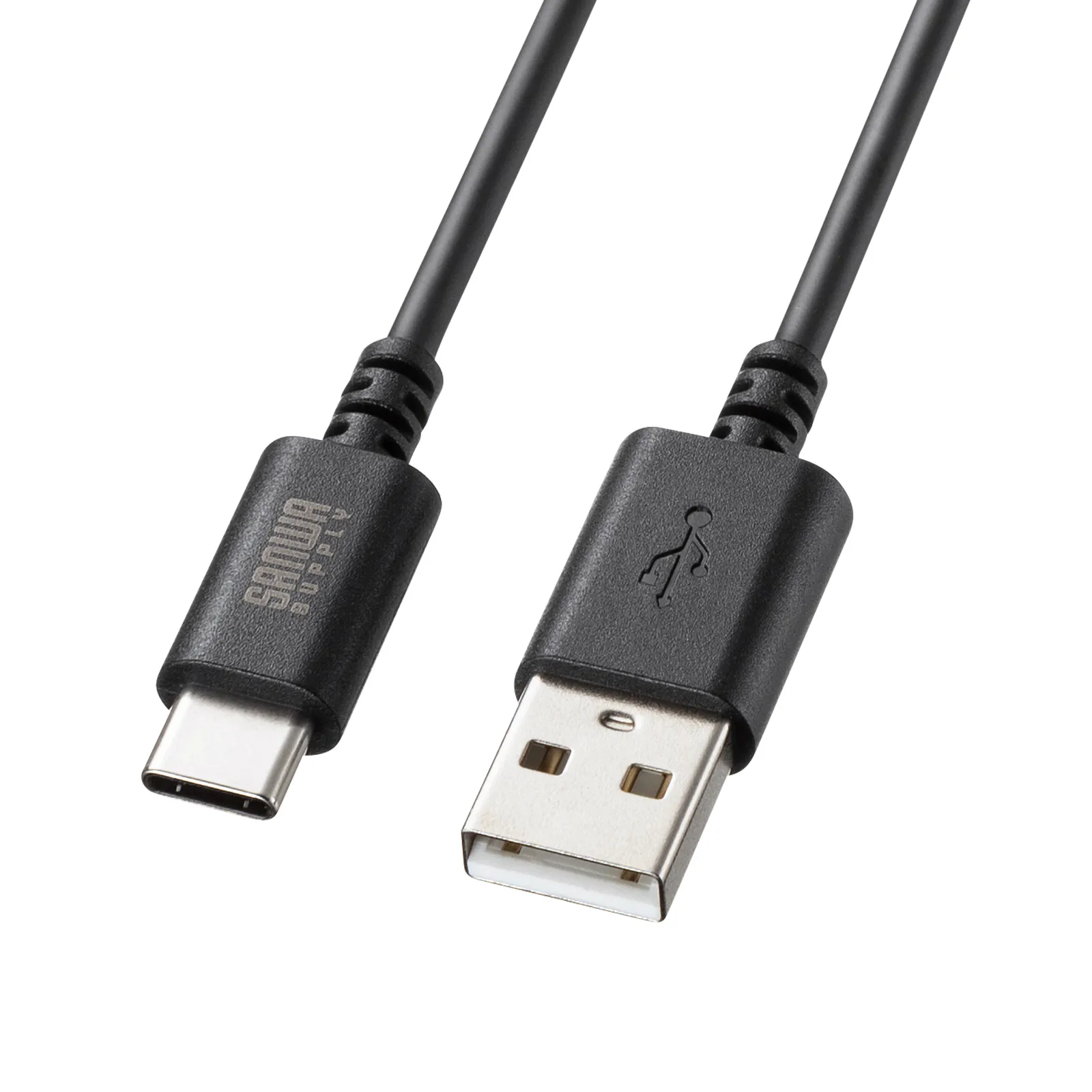USB 2.0 Type-Cケーブル（C-A・1m・ブラック） KU-CA10BK