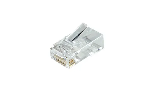 カテゴリー6Aモジュラープラグ（貫通タイプ） MJ-6A-808TC