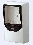 ND2LSW 電力量計取付板(化粧カバー付)ND2L型(1個用)(ホワイト)