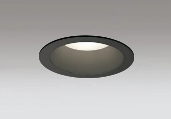 OD361303R LED一体型ダウンライト 埋込穴φ125 FHT42W相当 調光・電球色 拡散配光 枠：ブラック 調光器別売