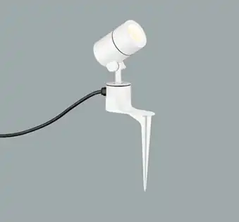 OG254572LR 屋外用スポットライト スパイクタイプ ランプ交換型 白熱灯50W相当 非調光・電球色 色：オフホワイト