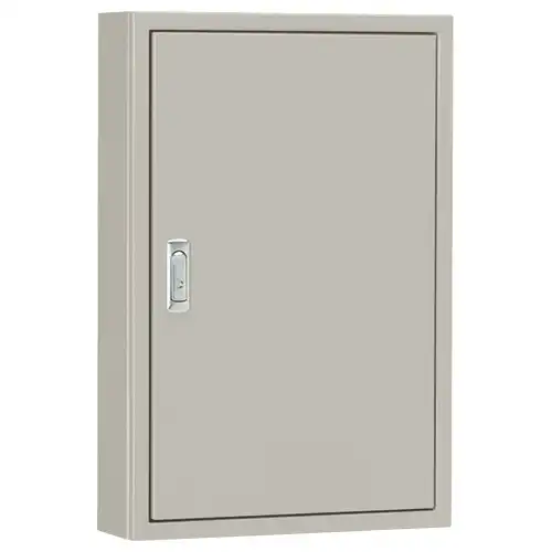 S20-716-1 盤用キャビネット(露出形)(鉄製基板)(片扉)(外径横700×縦1600×深さ200)(基板横620×縦1520)