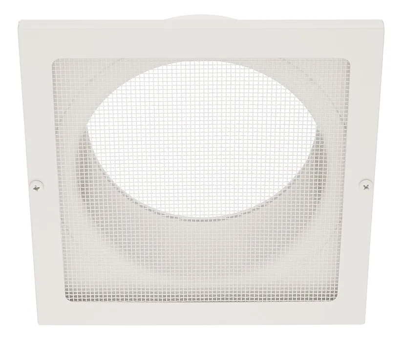 SKW100BTW10M SKW-BTW10M 屋外用製品 ステンレス製 軒天井用 薄型グリル（角型） φ100 網サイズ10メッシュ