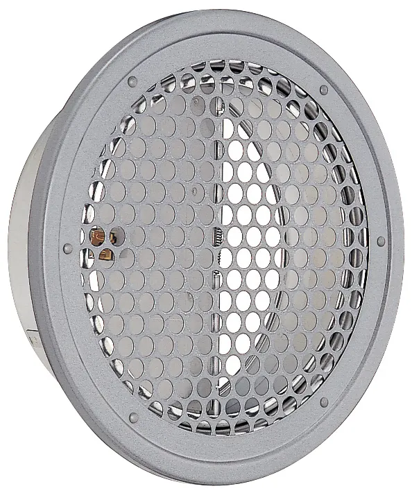 [受注生産品]SP175A10MD[受注生産品]SPR SUS製グリル 薄型 175φ 丸目パンチングFD付(後面ヒューズ) 72℃型式 10メッシュ