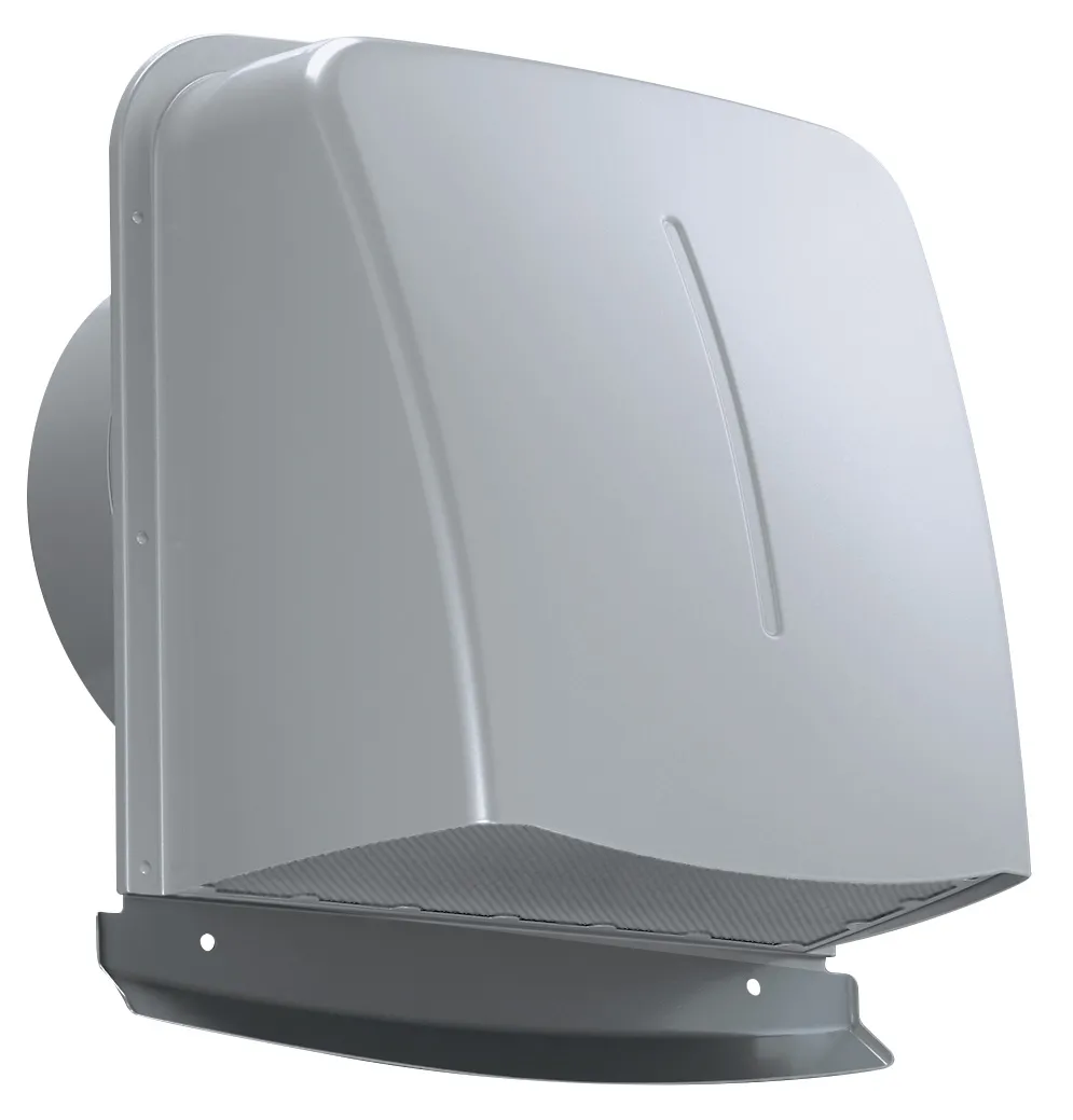 SPFW250C3MDSP SPFW-C10MDSP(大口径) 屋外用製品 ステンレス製 深型フード(角型) 250φ 網サイズ3メッシュ 防火ダンパー72℃型式