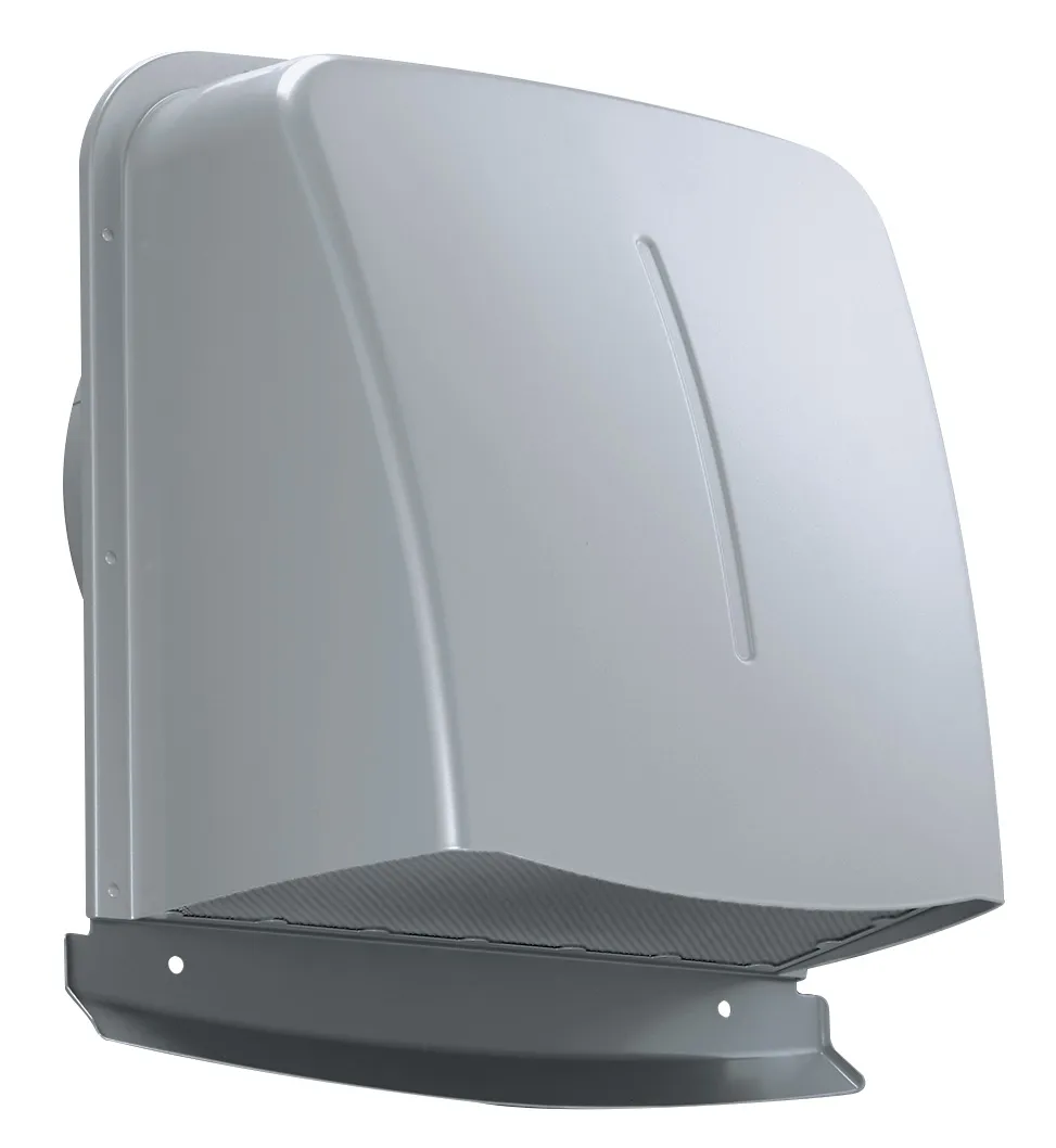 SPFW300C5M SPFW-C10M(大口径) 屋外用製品 ステンレス製 深型フード(角型) 300φ 網サイズ5メッシュ