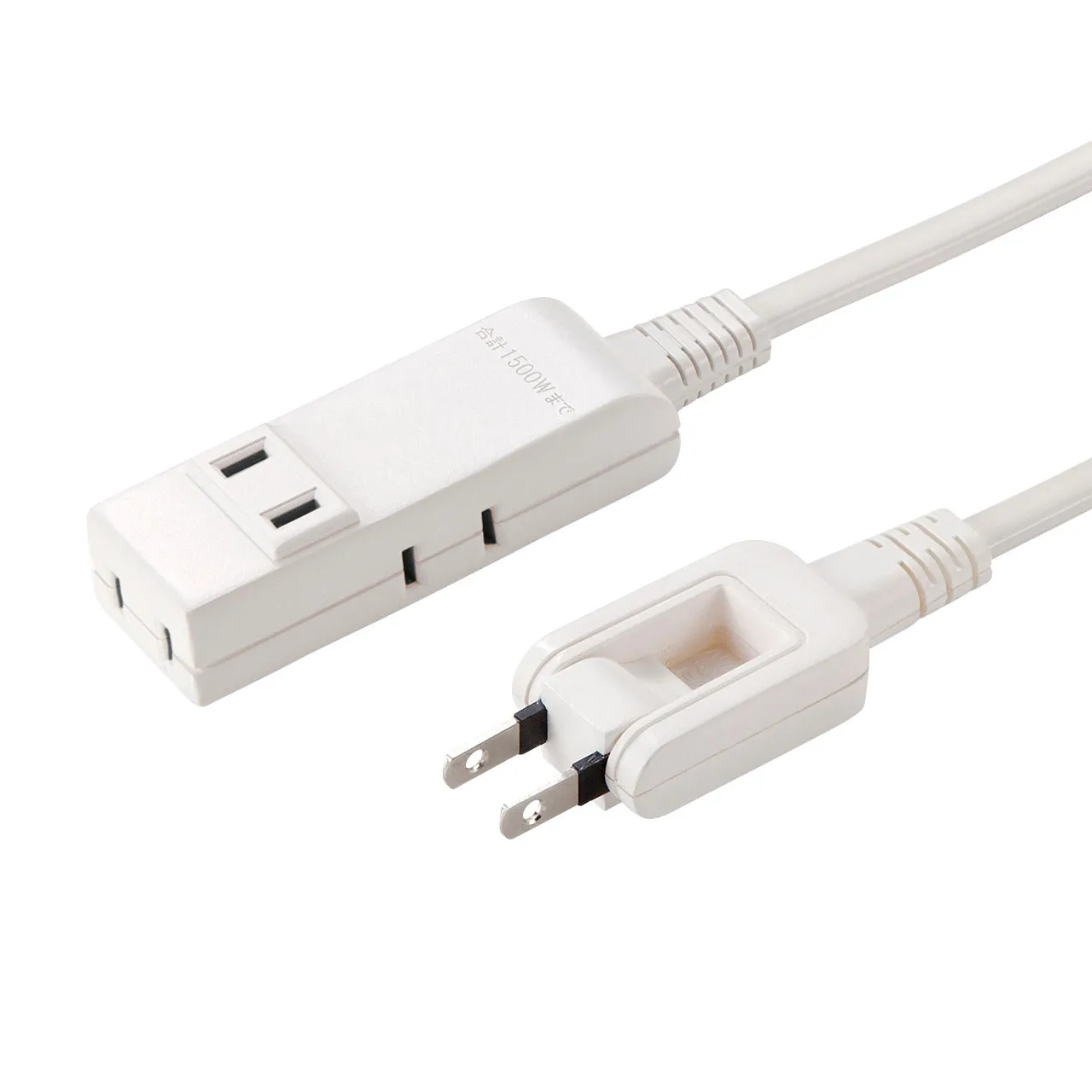 マイクロタップ　4個口　0.5m　ホワイト TAP-M805W