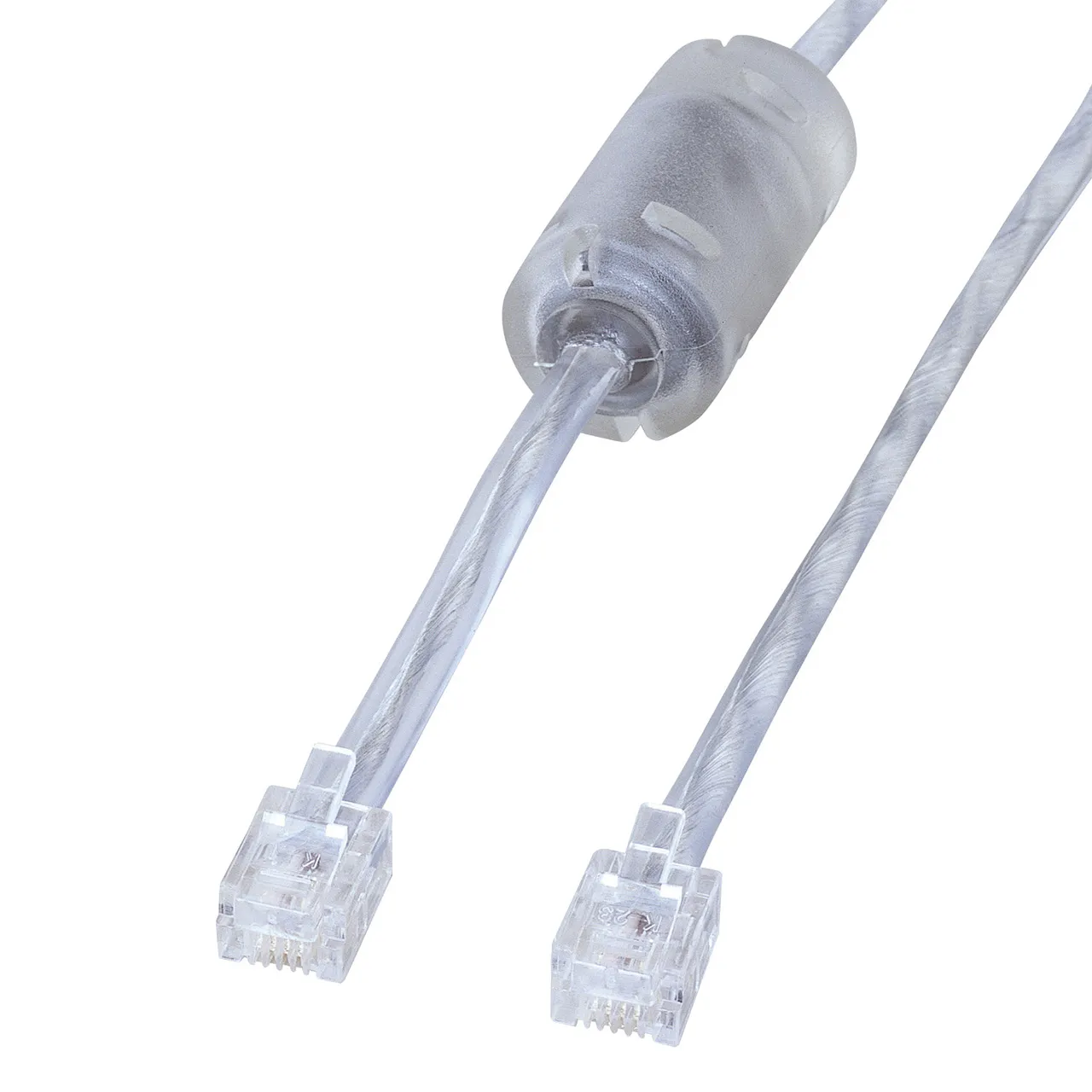 コア付シールドツイストモジュラーケーブル TEL-FST-1N2