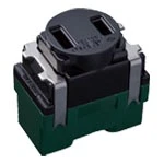 WCF3010B 住設機器用埋込コンセント(黒)