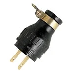 WF8715 2P15A抜け止め防水ゴムキャップ