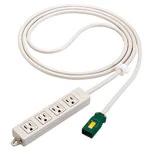 WFA6534HG ハーネス用OAタップ(キャブタイヤケーブル付)接地2P15A125V4コ口3Mグレー