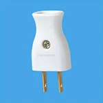 WH4015PK ベターキャップ(袋打・平形コード両用)(ホワイト)/プラスチック個装