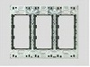 WJH-3K 取付枠 絶縁用 3連用