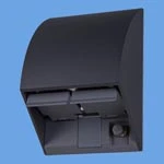 WK4672B スマート接地防水ダブルコンセント(防水・防塵保護カバー付)(アースターミナル付)(露出・埋込両用)(ブラック)