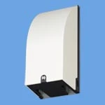 WK4702W スマートカバー付接地防水コンセント(簡易鍵)(抜け止め式・アースターミナル式)(露出・埋込両用)(ホワイト)