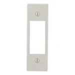 WK7710W ケースウェイはめ込み大穴カバー(接地コンセント用)(ミルキーホワイト)