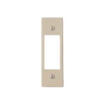 WK7710Y ケースウェイはめ込み大穴カバー(接地コンセント用)(ラクダ)