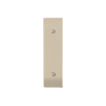 WK7731Y ケースウェイはめ込みJ型カバー(素通しジョイントボックス専用)(ラクダ)