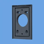 WK9807 スマートデザインシリーズ用取付台2型(防雨引込カバー用)