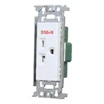 WN1922SW フルカラー15A・20A兼用埋込接地コンセント(250V)(ホワイト)フルカラー15A・20A兼用