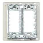 WN37082W 絶縁取付枠(2連)