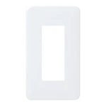 WN6003SW モダンプレート3コ用(ホワイト)