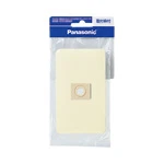 WN6081WP モダン電話線プレート(取付枠付)(ミルキーホワイト)/プラスチック個装