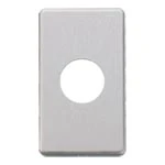 WN65539 [フルコート加工]新金属埋込コンセントプレート[2型]