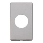 WN65549 [フルコート加工]新金属埋込φ41コンセントプレート[2型]
