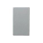 WN65919 [フルコート加工]新金属カバープレート[2型](取付枠付)