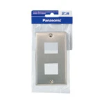 WN7502P [フルコート加工]新金属プレート2コ用/プラスチック個装