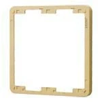 WN8072Y モダン厚型継枠(2連用)(ダークベージュ)