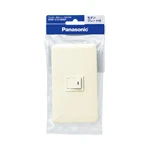 WNP5101MWP 埋込スイッチB（片切）（モダンプレート付）（ミルキーホワイト）/プラスチック個装