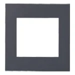 WNS6500H SO-STYLEプレート2連接穴用(マットグレー)